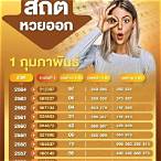สถิติหวยย้อนหลัง 1 ปี